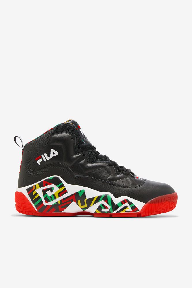 Fila Trainers Mens Black Mb - Ireland 01452-UDLC